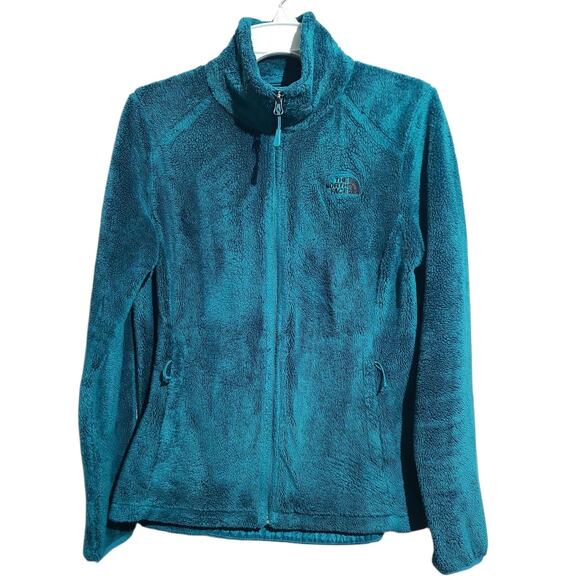 The North Face Blue Green Osito 2 Jacket Size Medium - Picture 1 of 8